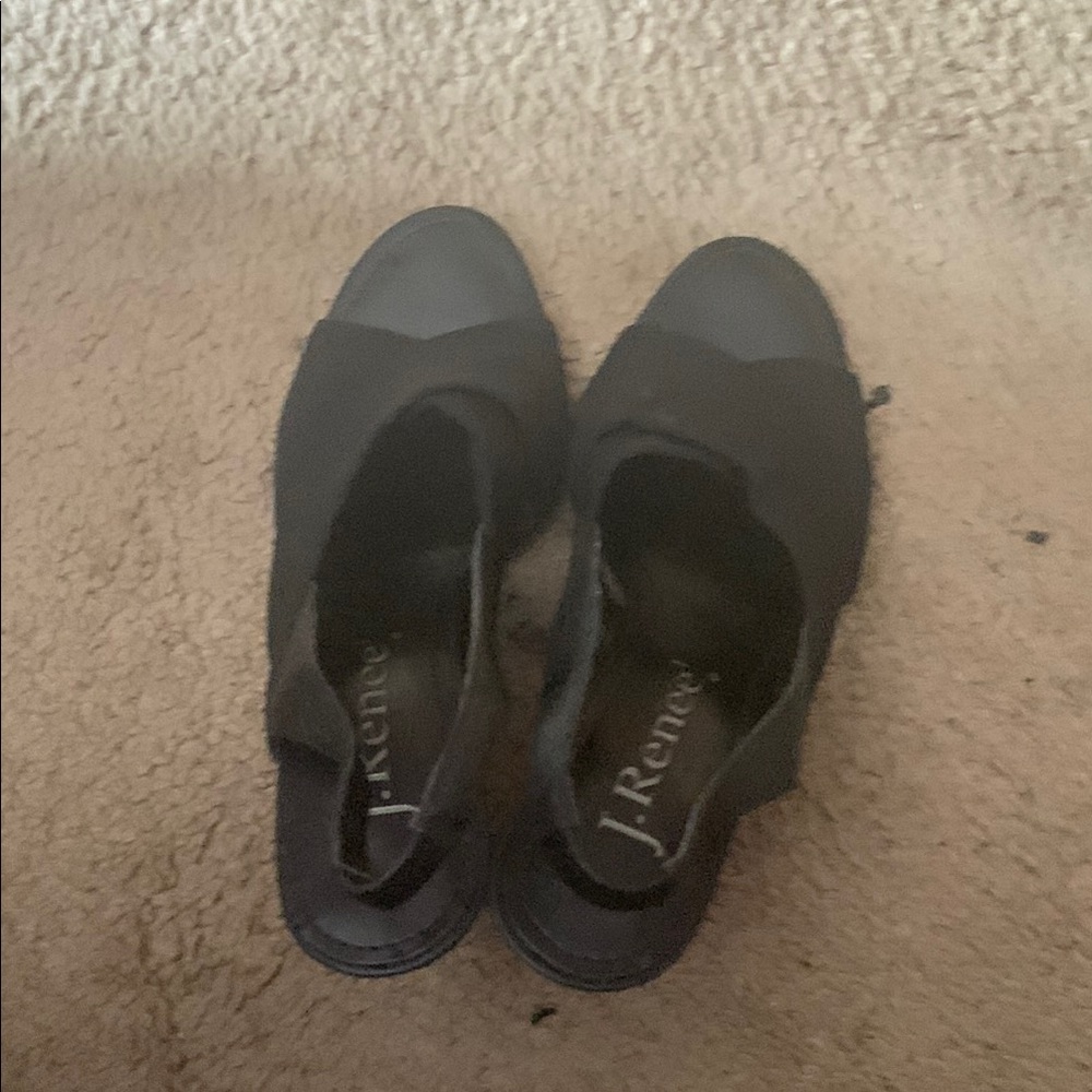 J.Renee Black Mules for Women